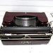 Vintage Typewriter Maroon Smith Corona Standard Manual Typewriter