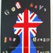 Queens diamond  jubilee original  Acrylic and Magazine painting on gallery wrapped canvas Title 60 years Reign by NatashaGreenArt.