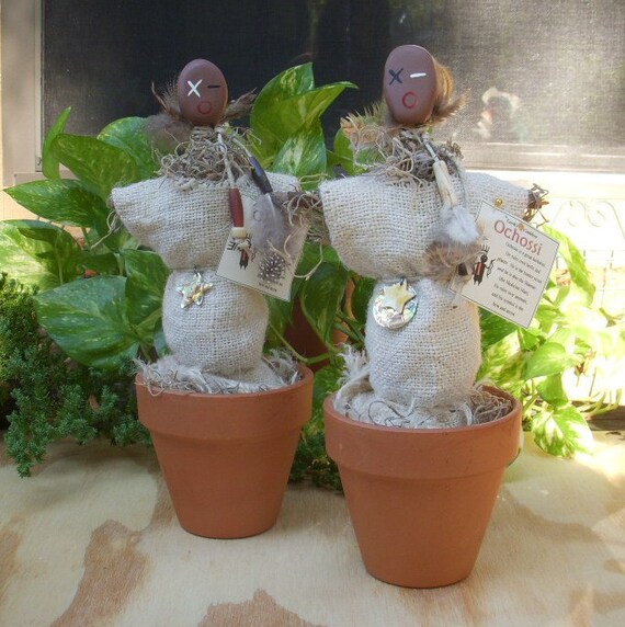 Ochossi LG Moss Doll Clay Head