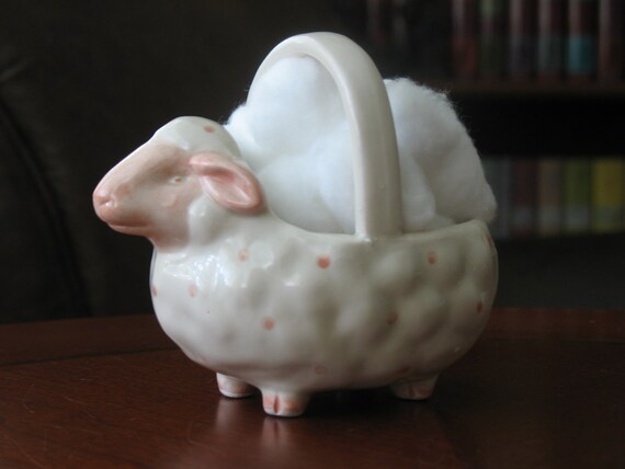 Fitz and Floyd Lamb Basket