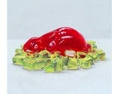 Jelly rabbit. Limited edition giclée print, 42 x 42cm (16.5" x 16.5")