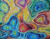 Original Painting Abstract Oil on Canvas Contemporary Modern Art