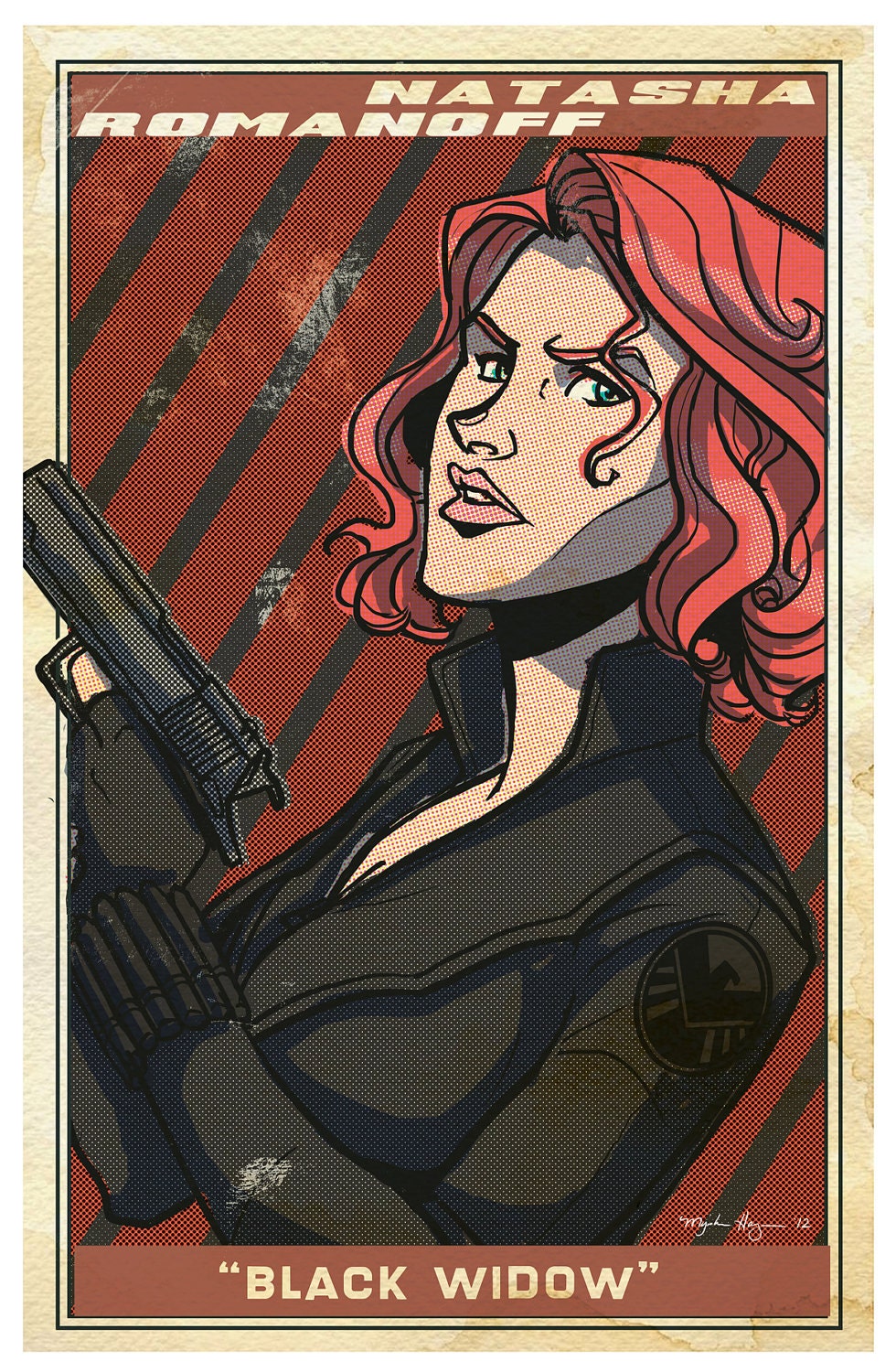 Avengers Poster: Black Widow