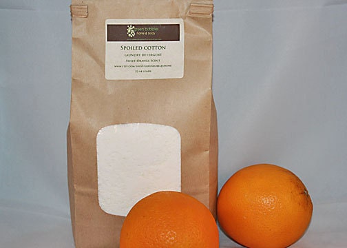 Organic Laundry Detergent, Sweet Orange - Stain Lifting