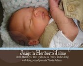 Baby Boy Birth Announcement Il_170x135