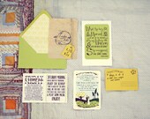Rustic Wedding Invitation - Bride & Groom Custom Illustration