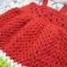 Sundress - Baby - Watermelon Design - Crochet Pattern - PDF