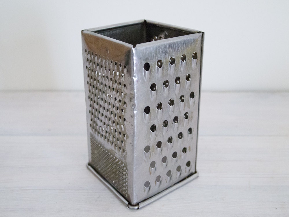 vintage grater/candle holder/upcycled memo board from belgium
