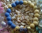 Kiss The Sky (recycled glass bracelet)