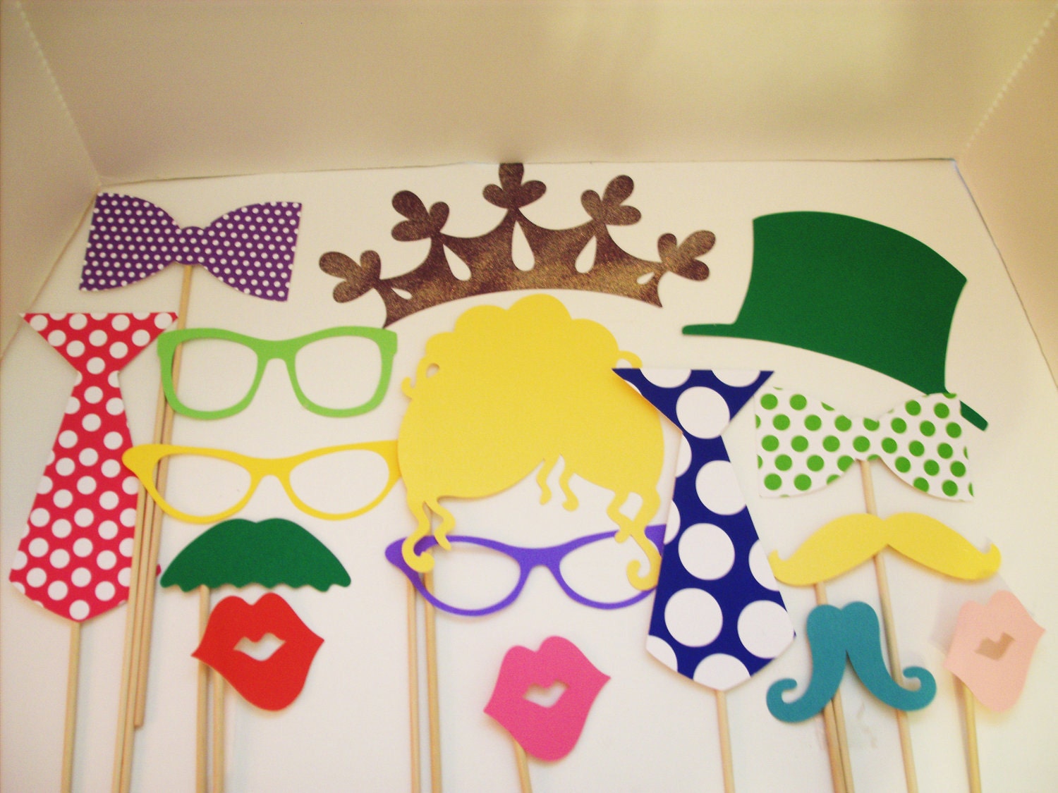 Photo booth Props - Wedding Photobooth Props - Photo Props - Birthday Photo Props