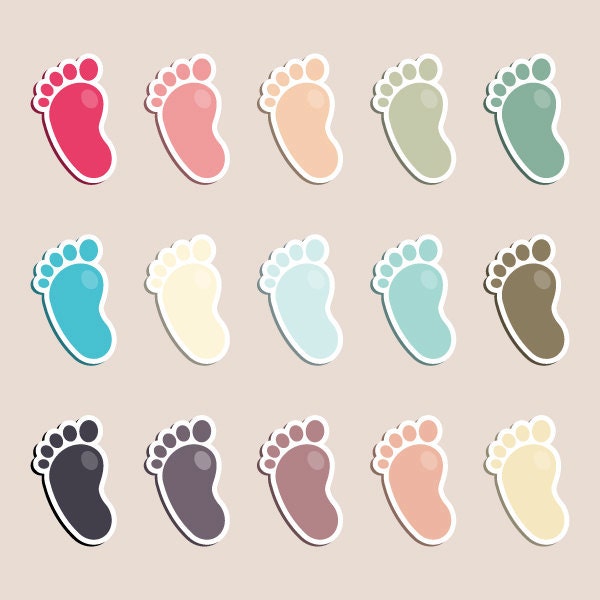Baby Clipart Footprints