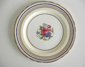 Rose Bouquets lovely Vintage English Porcelain 9- inch Plate,  Aynsley & Sons -11 available