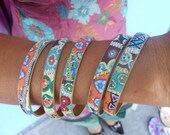 The Showy Shisha Shimmy - Set 3: 5 wide bracelets