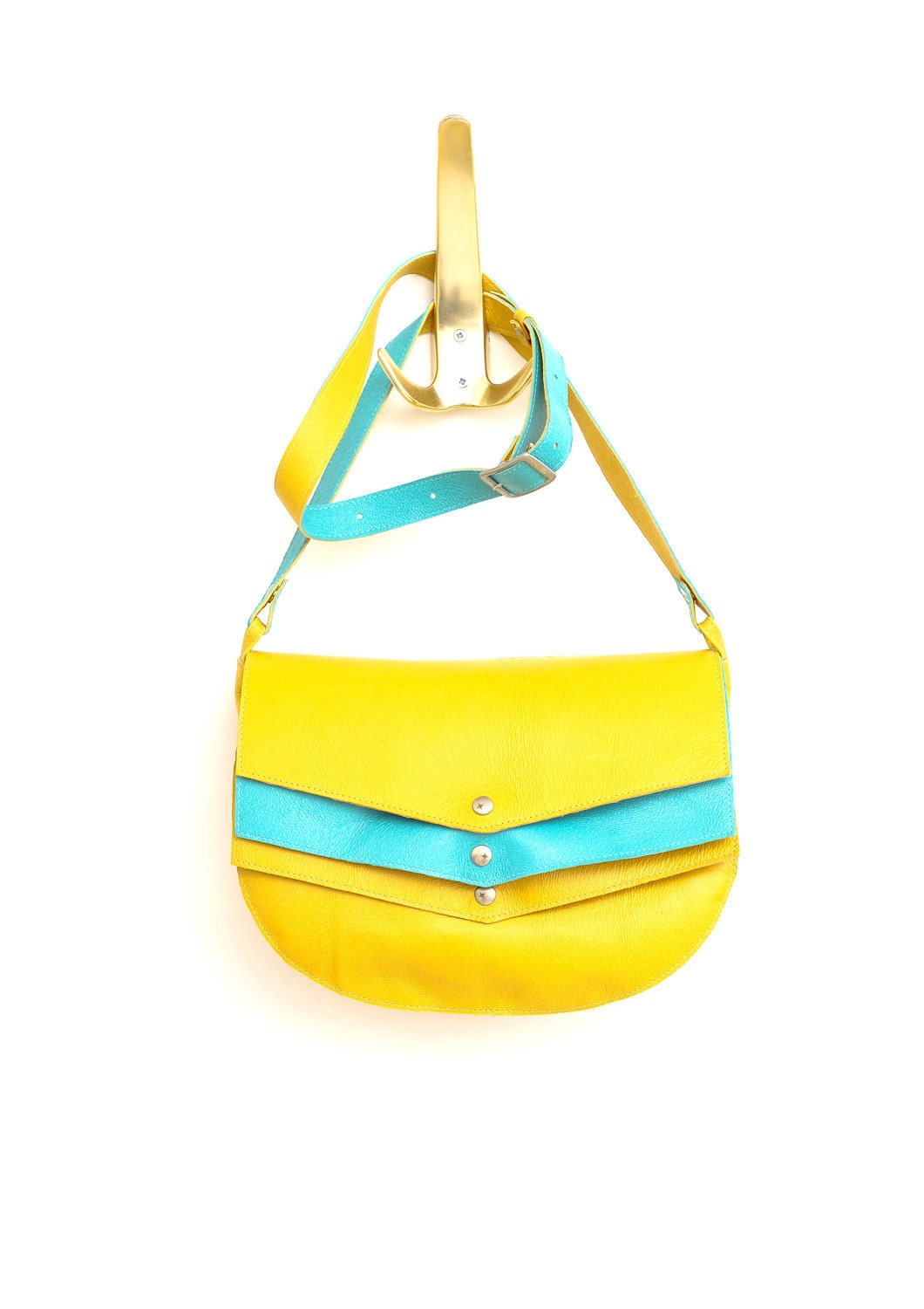 Leather Bag- Boogie Bag- Mojito