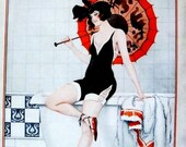 La Vie Parisienne, 1919 and 1923 French Art Deco risque magazines