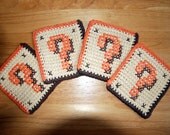 Mario Block Inspired Coaster Set - FREE SHIPPING