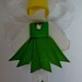 Tinker Bell Hair-clip (Ribbon Sculpture)