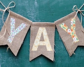 YAY burlap banner (as seen in Pregnacy & Newborn Magazine)