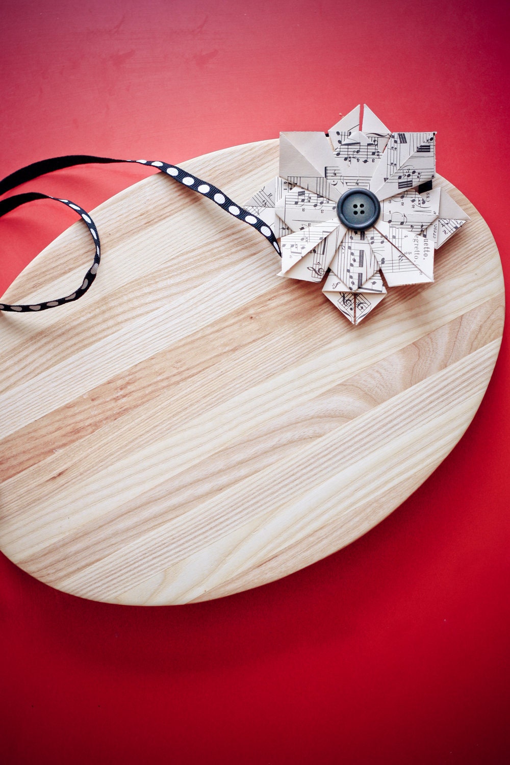 Oval Vegetable Board - Ash Butcher Block