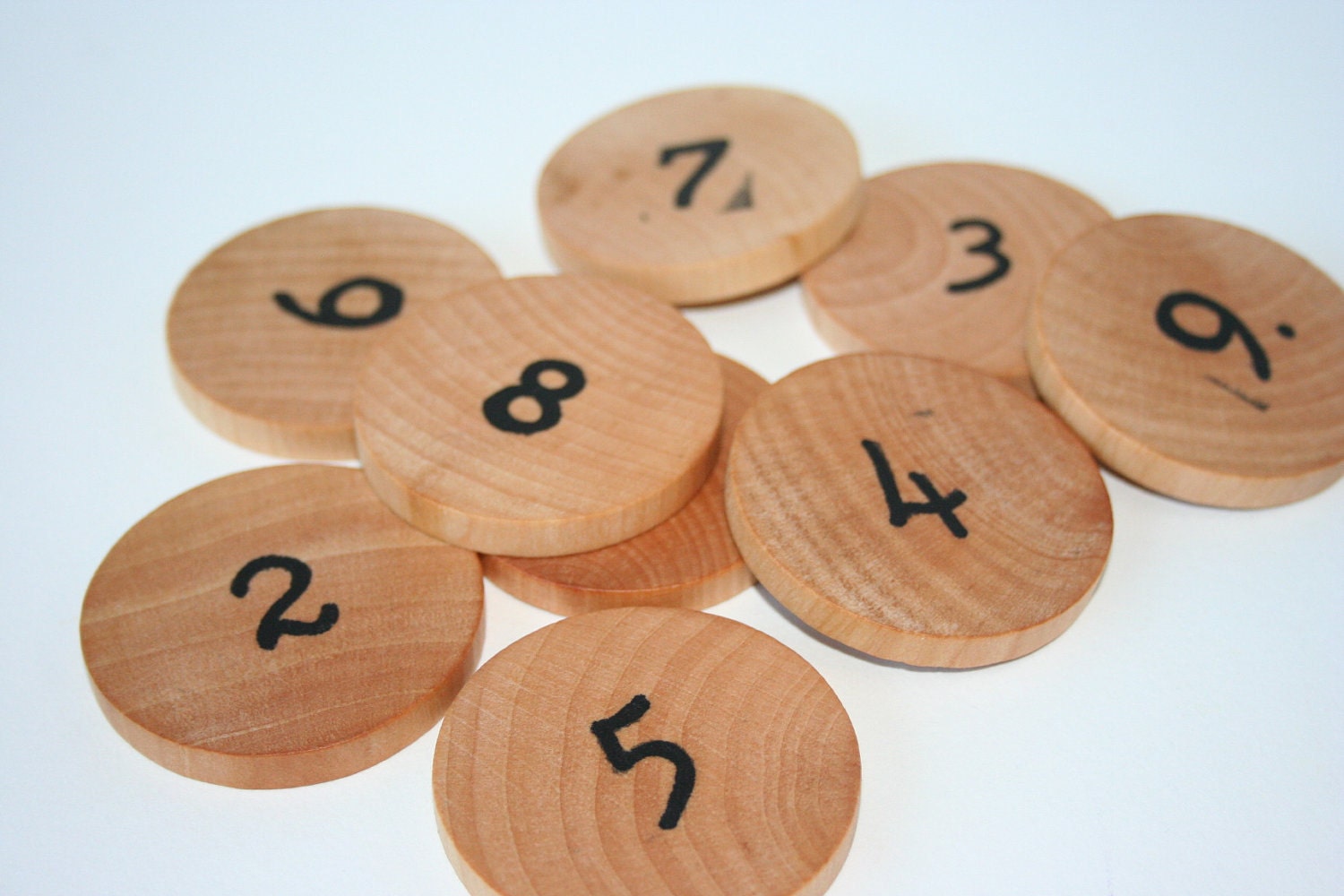 Montessori Number Matching Tiles