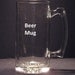 Galaga inspired Pilsner Engraved Glass Pick your style