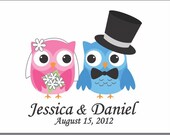 100 4x3 Welcome Bag Labels - Self stick and glossy, high quality and fast shipping Il_170x135