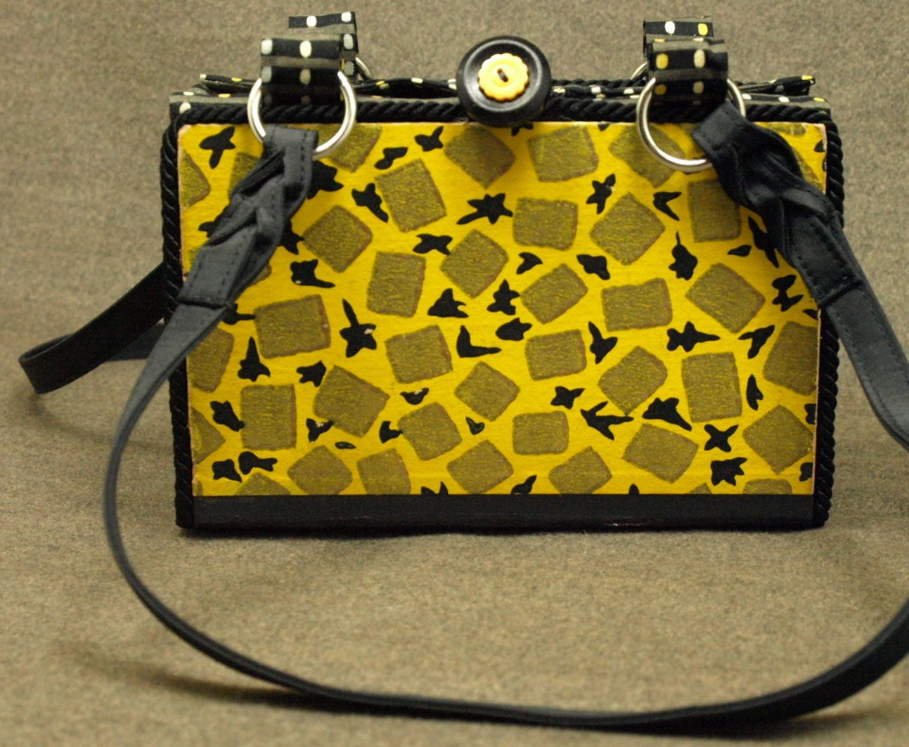 Vintage Book Shoulder Purse, Splendor, circa 1927
