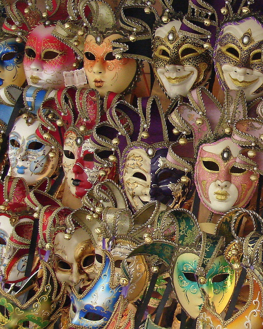 masks venice italy