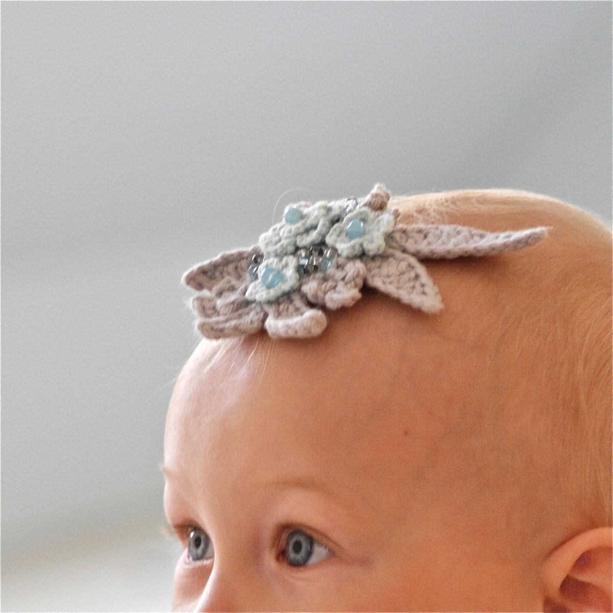 Flower Garden Crochet  Brooch No1 - PDF PATTERN