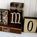 Personalized Name Blocks  Perfect as a gift or to add to your own decor