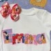 Personalized princess shirt
