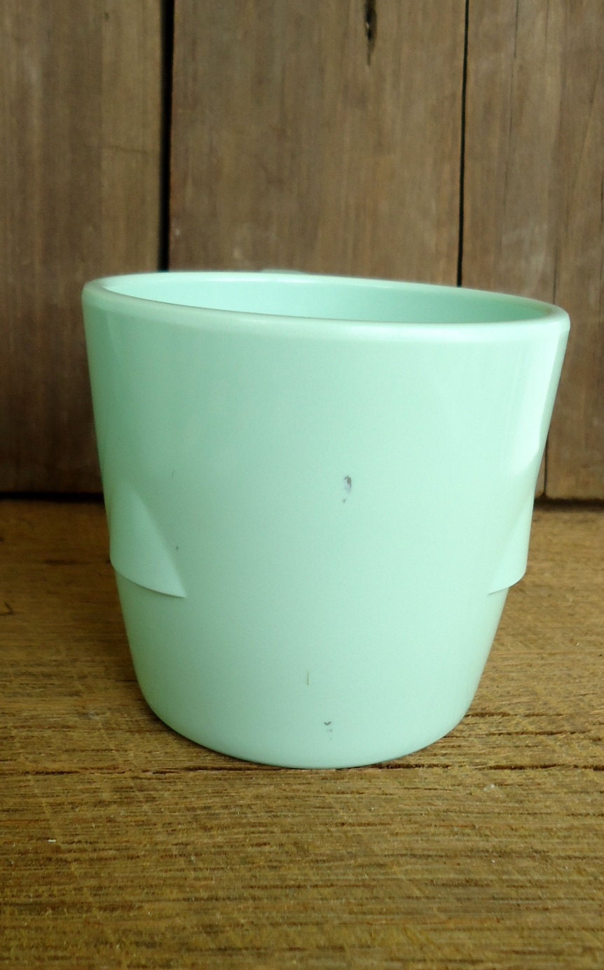 Vintage Green Melmac Dishes Set Cups Mugs Saucers Set Mint Green Melamine Plastic Dallas Ware Boonton Ware