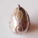 Vintage Silver Egg & Easter Bunny Rabbit Charm Opens