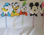 Mickey Mouse Clubhouse Centerpiece Character LARGE 10 inch Picks Party Kit 6 pieces