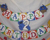 Sesame Street Party Banner -3 Banners