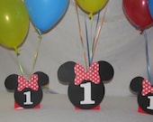 Minnie Mouse Party Balloon Centerpiece