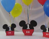 Mickey Mouse Party Balloon Centerpiece