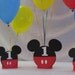 Mickey Mouse Party Balloon Centerpiece