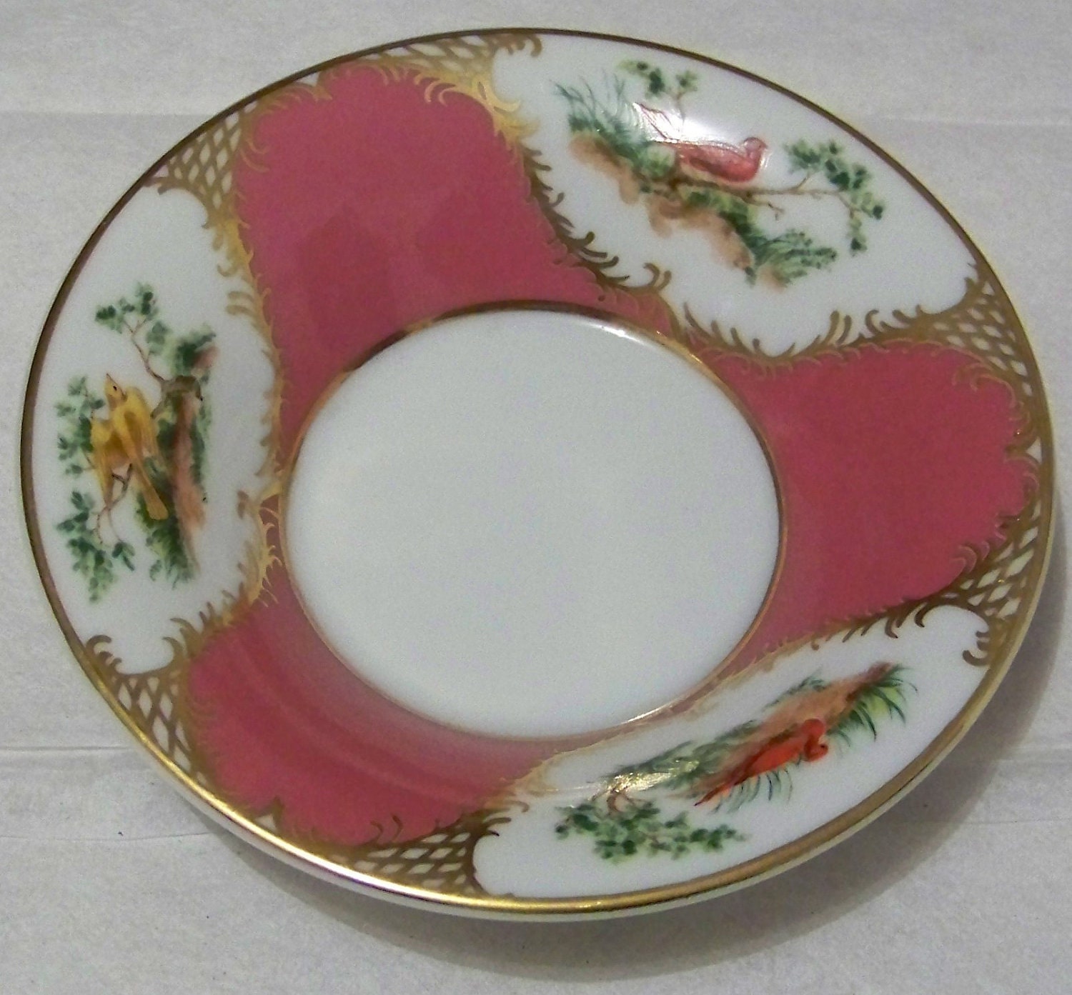 Vintage 1985 AVON / European Tradition Cup and Saucer Collection  /  France /  Circa 1750