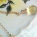 Wire Wrapped Citrine Briolette Gold Necklace