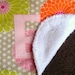 3 Piece- Monogrammed Onesie, Bib, and Burp Cloth- Chrysanthemums
