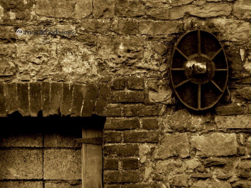 Old Industrial Building Sepia Ireland Limited Edition