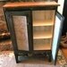 Hand Crafted Primitive Style Solid Pine Pie Safe w/ Punched Tin Door Inserts