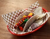 Felt Play Food - Beef Taco and Nacho Chips