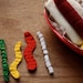 Felt Play Food - Hot Dog and chips