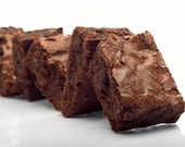 Double Chocolate Brownies - Decadent Brownies made with cocoa, melted chocolate, chocolate pieces, and very little flour - Super Fudgy