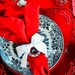 RED  & BLACK Damask- Girl, Woman, Bridal Shower, Wedding, Birthday, Glamour, Party Printables - COMPLETE Package - Pink - Krown Kreation