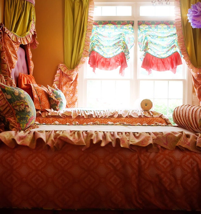 Gorgeous Ava Ruffled Full/Queen Duvet Cover