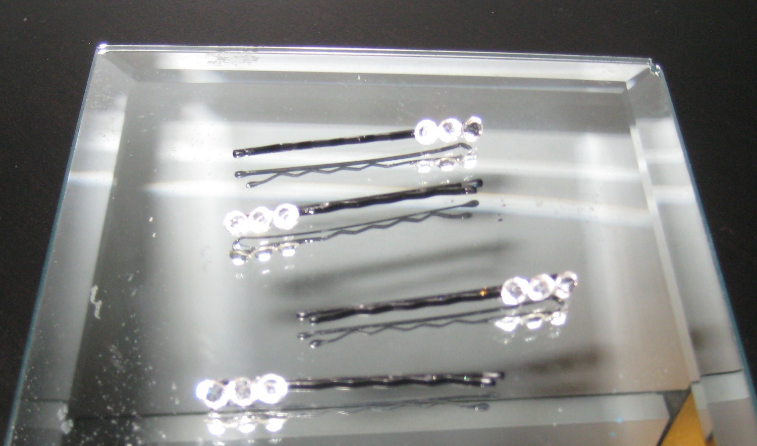 Swarovski Crystal Rhinestone Bobby Pins