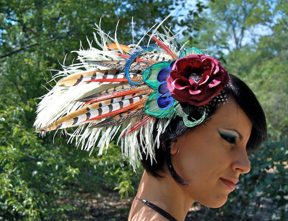 GYPSY SUMMER Feather Headdress